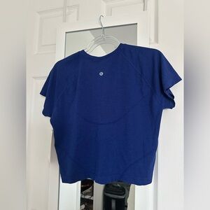 lululemon Swiftly tech crop shirt